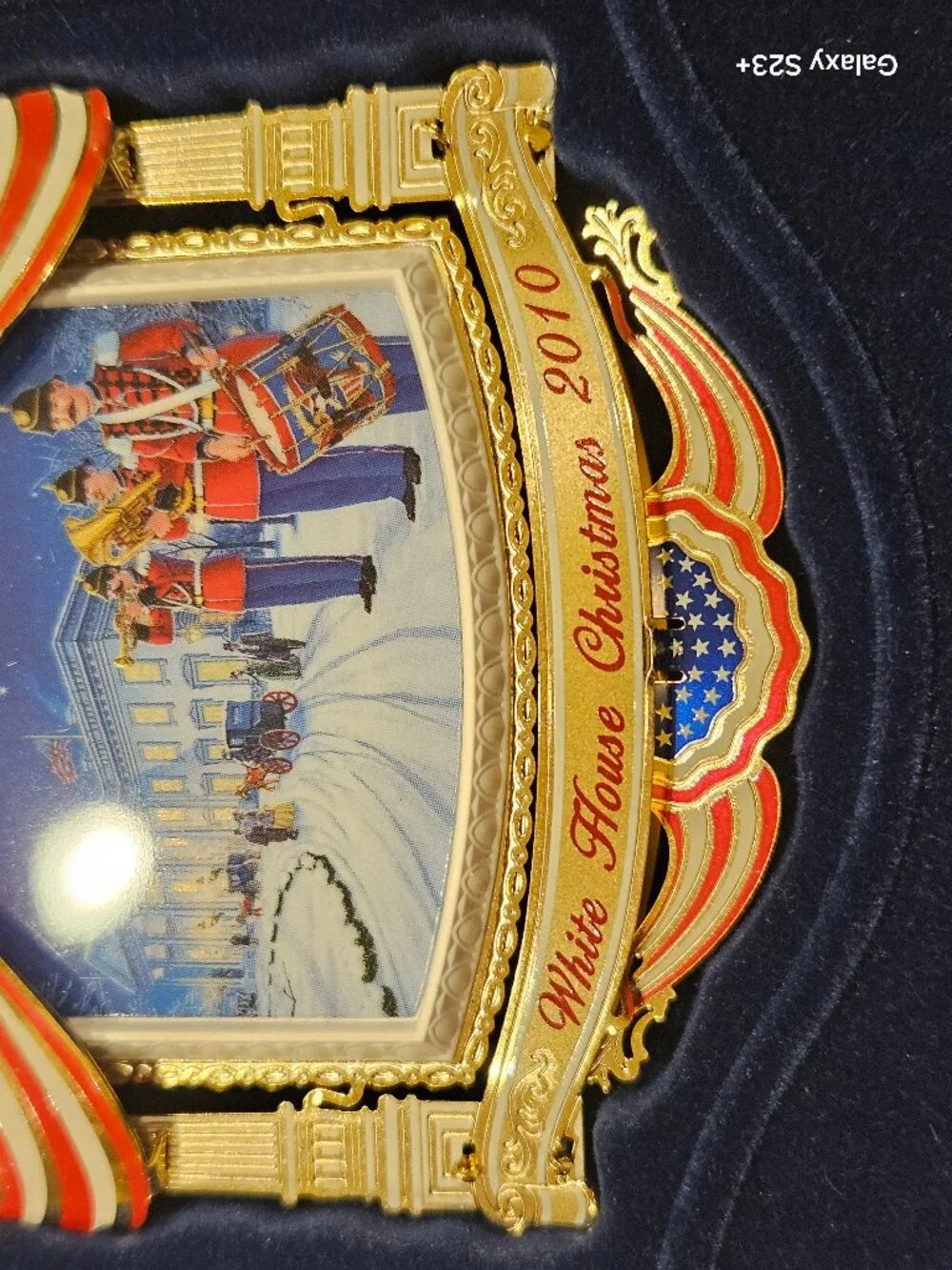 2010 THE WHITE HOUSE HISTORICAL ASSOCIATION CHRISTMAS HOLIDAY ANNUAL ORNAMENT